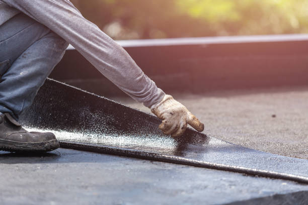Professional Waterproofing technician working in Homer, IL
